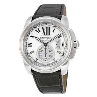 Cartier Pre-owned Cartier Calibre de Cartier Automatic Silver Dial Mens Watch W7100037