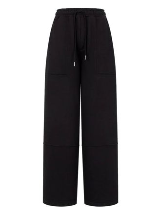 TOMBOY fleece-lined track pants - women - Cotton/Polyester - OS - Black