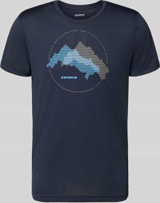 Icepeak Icepeak Regular Fit T-Shirt mit Rundhalsausschnitt Modell Bearden in Marine, Gr&ouml;&szlig;e XXL