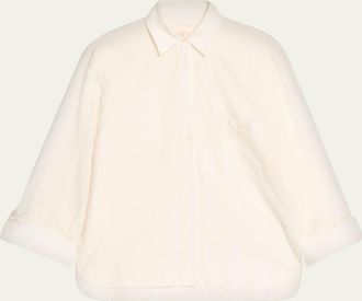 TWP Next Morning Button-Front Shirt