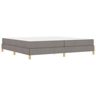 vidaXL Vidaxl - Cama Tipo Box Spring Taupe, Marr&oacute;n 200 X 200 Cm