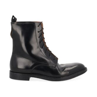 Maison Margiela Schoenen, Heren, Zwart, 40 EU, Leer, Loved to Death Veterlaarzen