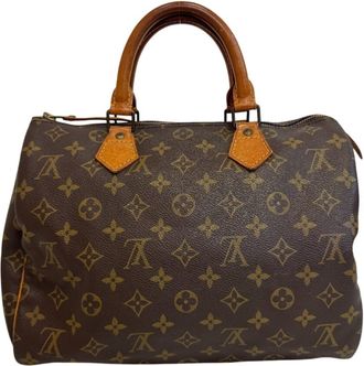 Louis Vuitton Brown Monogram Canvas Boston Bag (Pre-Owned)