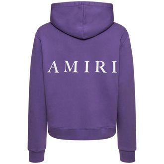 Amiri MA-logo paarse hoodie