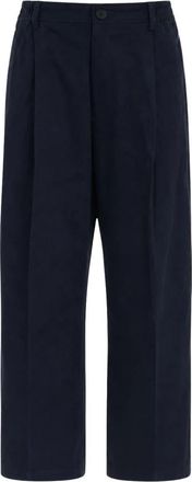STUDIO NICHOLSON Wide Broeken - Heren - Wijde Broeken - Blauw - M - Broeken