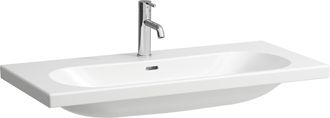 Laufen Laufen - Lua Lavabo Sobre Encimera, Sin Agujero Para Grifo, Con