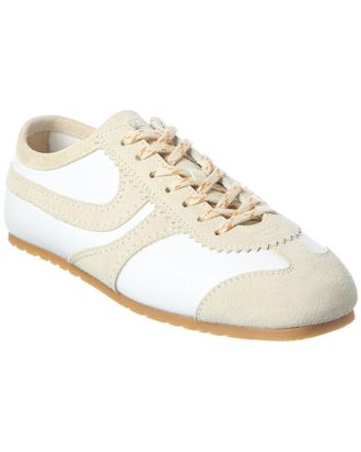 Dries Van Noten Suede & Leather Paneled Sneaker