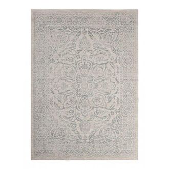 BIZZOTTO Tappeto da interno Nora 50% poliestere riciclato, 42% iuta, 8% polipropilene. -200 x 290 cm / Blu Crema