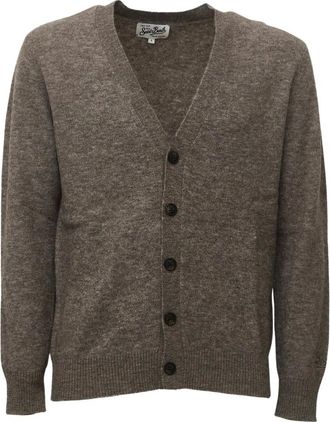 MC2 Saint Barth Herrison Cardigan - - Knitwear - Uomo - Marrone - S