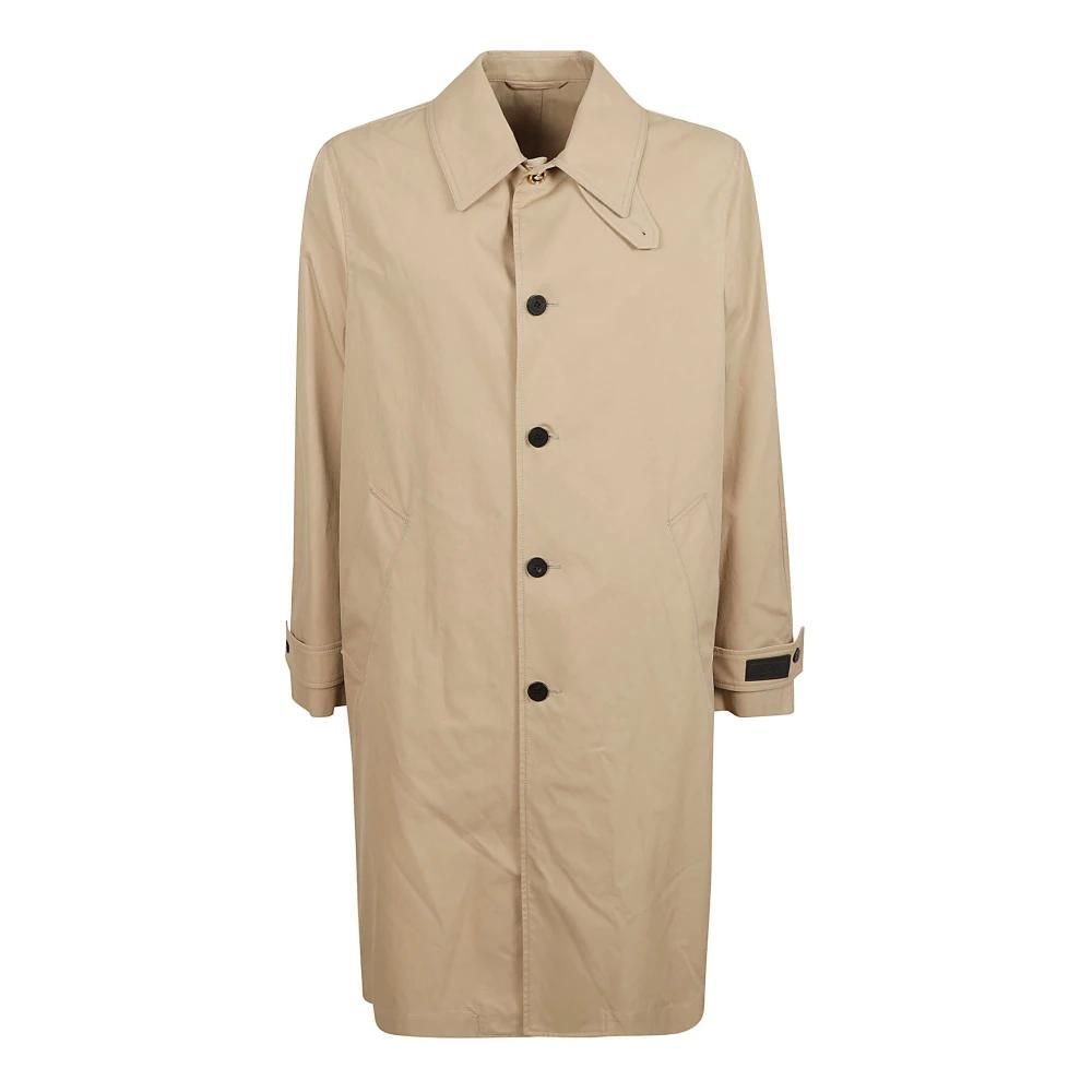 トレンチコート Versace Embroidered Polyester Blend Trench Coat Versace Trench coats for Women | Online Sale up to 64% off