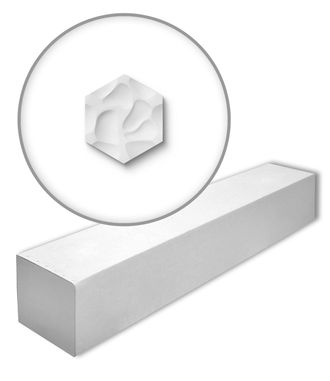 NMC Nmc - Coral-box Arstyl Noel Marquet 1 Caja 6 Piezas 3d Revestimiento Mural Dise&ntilde;o Moderno Blanco 0,54 M2