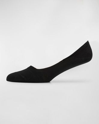 Pantherella Mens Monaco Egyptian Cotton No-Show Socks