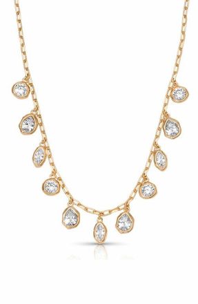 Ettika Molten Treasures Charm Necklace in Gold at Nordstrom