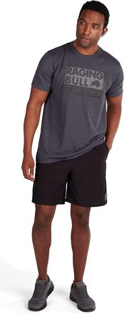 Raging Bull Big & Tall Performance Running Shorts - Mens Black
