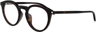 Saint Laurent Glasses, unisex, Brown, Size: 48 MM Optical Glasses SL 347/F