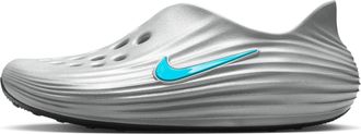 Nike ReactX Rejuven8 Sandals Metallic Silver Black HV5060-006