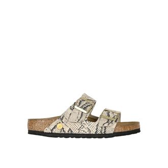 Birkenstock Arizona Print Leve Snake Oyster Calzata Regolare - - Shoes - Donna - Beige - 37 EU