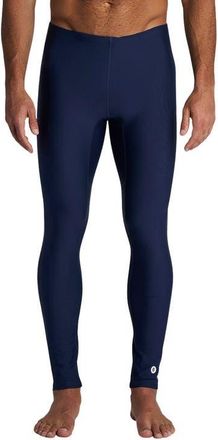 Coolibar Mens Deep Water Swim Tights, UPF 50+ Sun Protection in Navy at Nordstrom, Size Xx-Large