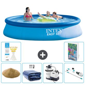 Intex Piscina Easy Set Redonda - 396x84 Cm - 7-piezas S89