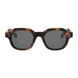 Celine Celine - 3 Dots HD Squared Zonnebril - Dames - Accessoires - Veelkleurig - Maat: ONE Size