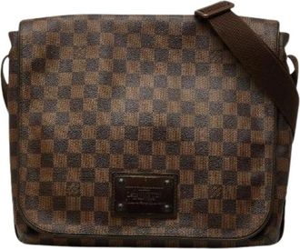 Louis Vuitton Pre-owned Borsa a Spalla Damier Brooklyn MM - - Pre-owned - Donna - Marrone - ONE SIZE