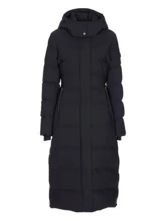 Moose Knuckles Parka con applicazione - Nero