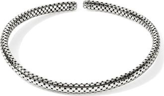 John Hardy Dot Coil Choker Necklace in Silver at Nordstrom, Size 14