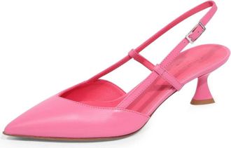 Sergio Levantesi Chantal Slingback Schoenen Made in Italy - Dames - Pumps - Roze - 36 EU - Schoenen