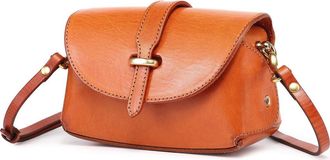 OLD TREND Pamela Leather Crossbody Bag in Caramel at Nordstrom Rack