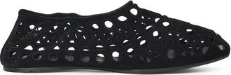 Alaia Slippers Vienne In Velvet Calfskin