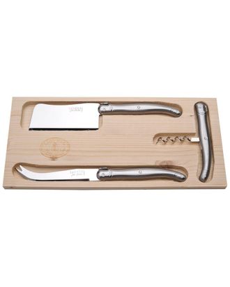 Jean Dubost 3Pc Cheese & Wine Set