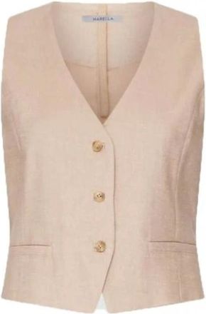 Marella Mujer, Chaquetas, Beige, Talla: M