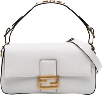 Fendi Pre-owned Borsa a Mano Convertibile in Pelle - - Pre-owned - Donna - Bianco - ONE SIZE