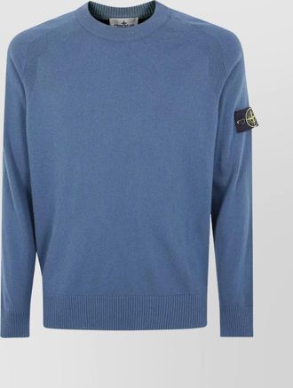 Stone Island geelong wool crew neck jumper
