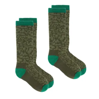 Rei Co-Op Timber Mountain Merino Wool Snow Socks - 2 Pairs Green S
