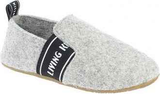 Living Kitzbühel T-Modell Filz & LK Schriftzug No. 3645 Hüttenschuhe - Unisex | grau