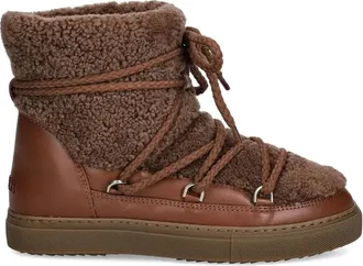 INUIKII Stivali Curly con punta tonda - Marrone