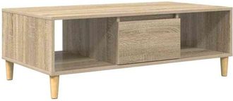 vidaXL Mesa de Café Roble Sonoma 103.5 x 60 x 35 cm vidaXL