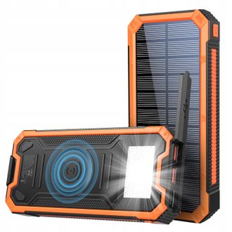 OEM Banco De Energ&iacute;a Solar Usb De 20 000 Mah Y 20 W Con 4 Puertos Y Certificaci&oacute;n Ip65