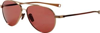 Dita Eyewear Unisex 61 mm Gold Sunglasses