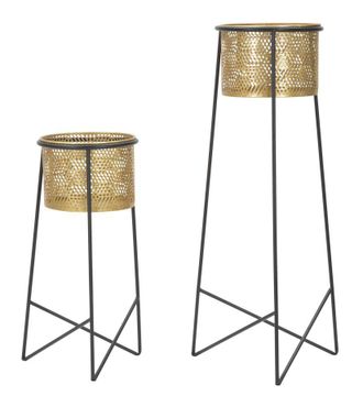 Mauro Ferretti Soporte Para Macetas Pareja Exy Cm &Oslash; 37x76-27x51