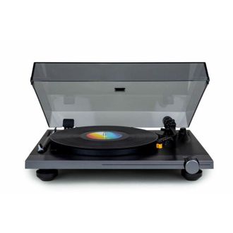 Thomson TT700 Giradischi con trasmissione a cinghia Automatico Nero Trasparente