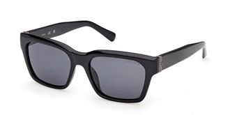 Guess GU00299 Polarized 01D Mens Sunglasses Black Size 54