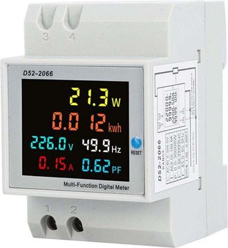 OEM 1 Contatore Elettrico Ac40-300v 100a, Contatore Secondario, Contatore Di Energia Digitale, Contatore Di Energia Monofase