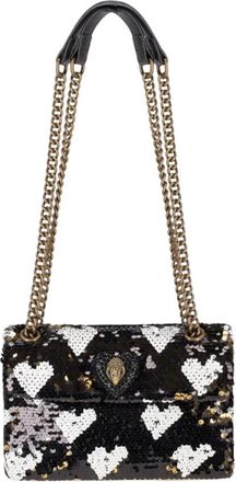 Kurt Geiger Kensington Sequin Love Schoudertas - Dames - Schoudertassen - Veelkleurig - ONE Size - Pailletten - Tassen