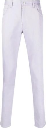 Maison Margiela Slim-fit Jeans - Dames - Slim Fit Jeans - Paars - W27 - Katoen - Jeans
