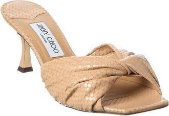 Jimmy Choo London Skye 70 Leather Sandal
