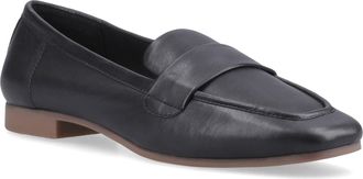 Hush Puppies Sutton Leren Zwarte Damesloffen