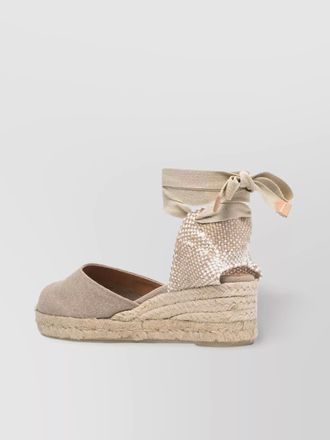 Castaner raffia wedge espadrilles