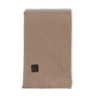 Max Mara Bufanda de lana acanalada - Accessories - Mujer - Marr&oacute;n - ONE SIZE